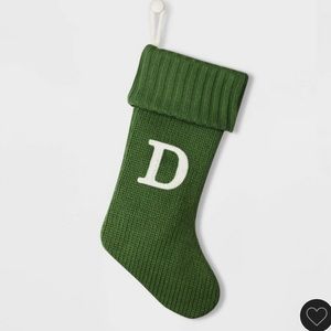 Knit “D” Stocking